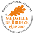 Médaille de bronze - Paris 2017